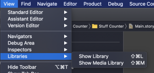 Show Library Menu - how to keep the object library open